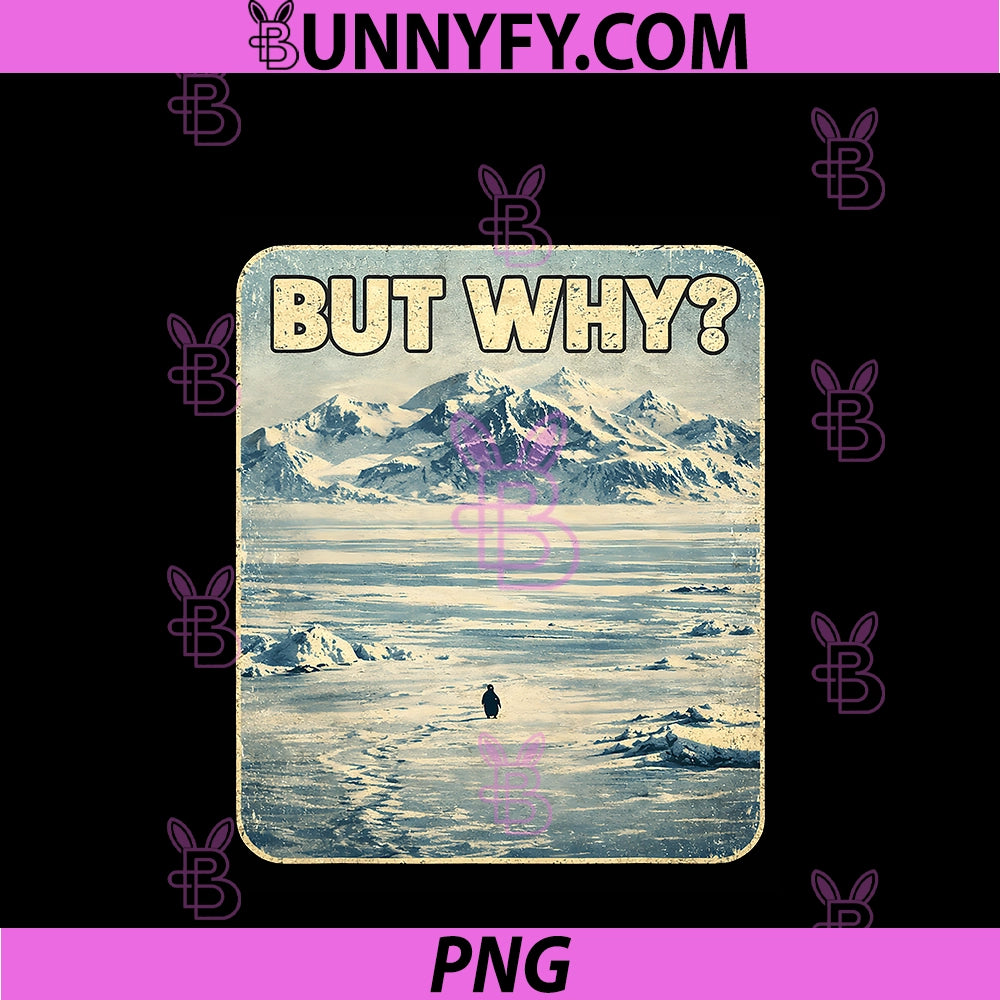 Penguin But Why PNG, Head Towards The Mountains Meme PNG