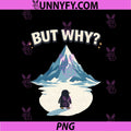 Penguin But Why PNG, Heading For The Mountains Penguins Meme PNG
