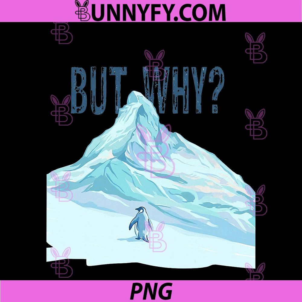 Penguin But Why PNG, Mountains Head Towards PNG
