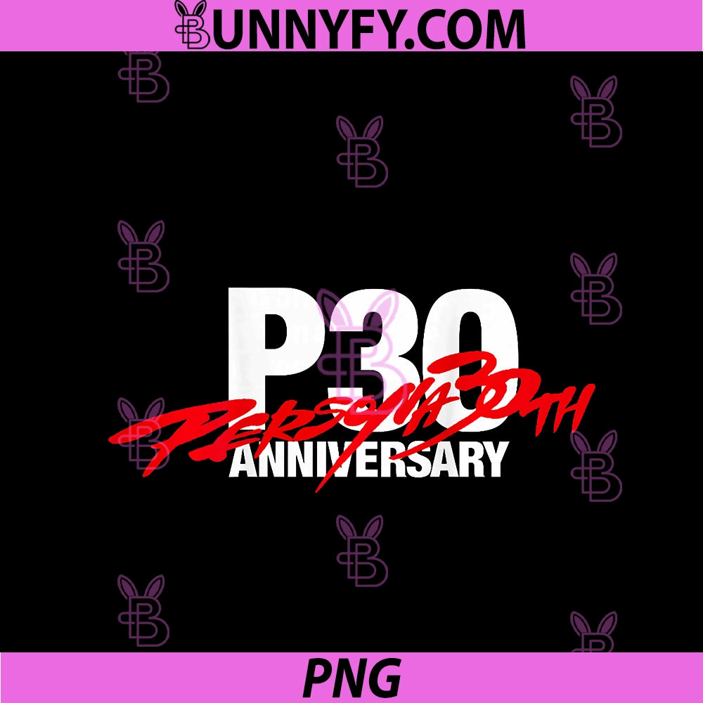 Persona 30th PNG, Anniversary Key Art PNG