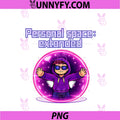 Personal Space Extended PNG, Cartoon Bubble Badge PNG