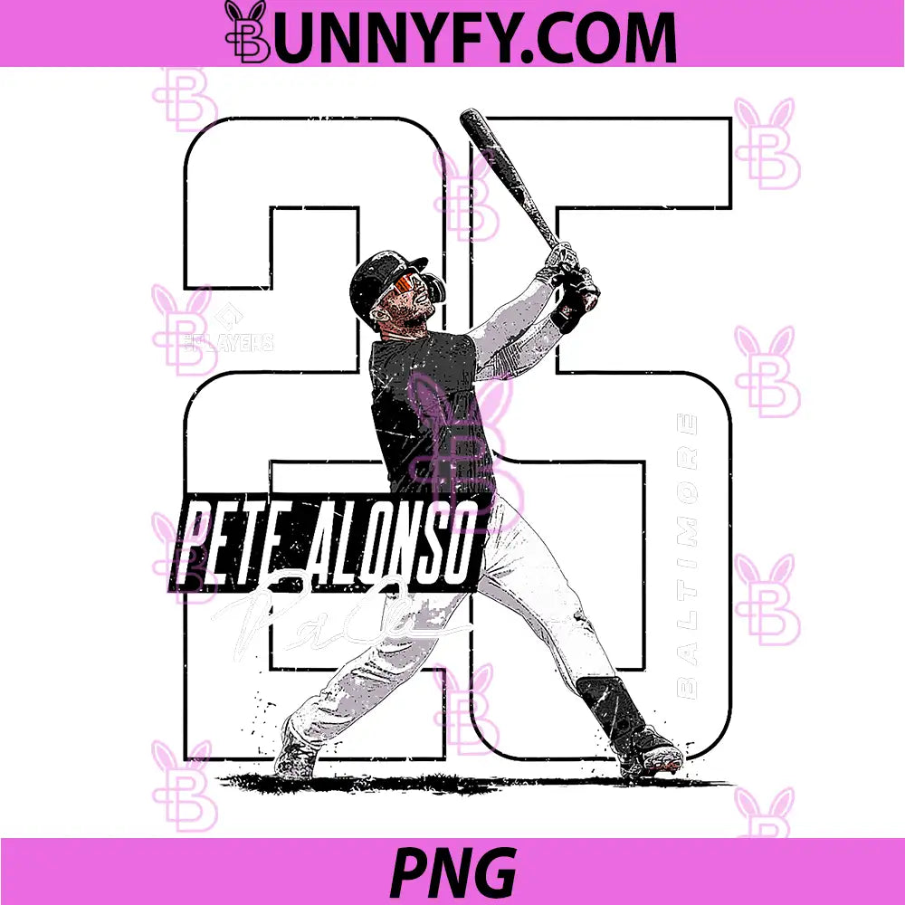 Pete Alonso PNG, Baltimore Baseball Players PNG