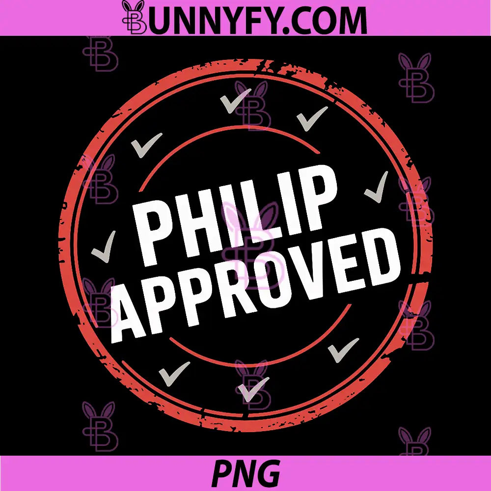 Philip Approved PNG, Apparel for Philip PNG