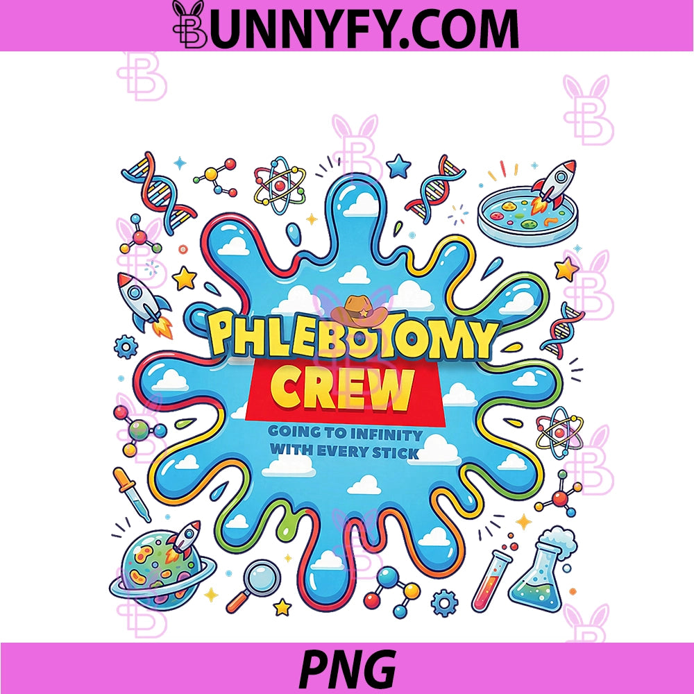 Phlebotomy Crew PNG, Lab Week 2026 Medical Laboratory Technician PNG