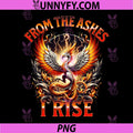 Phoenix Flames Rising PNG, From The Ashes I Rise PNG
