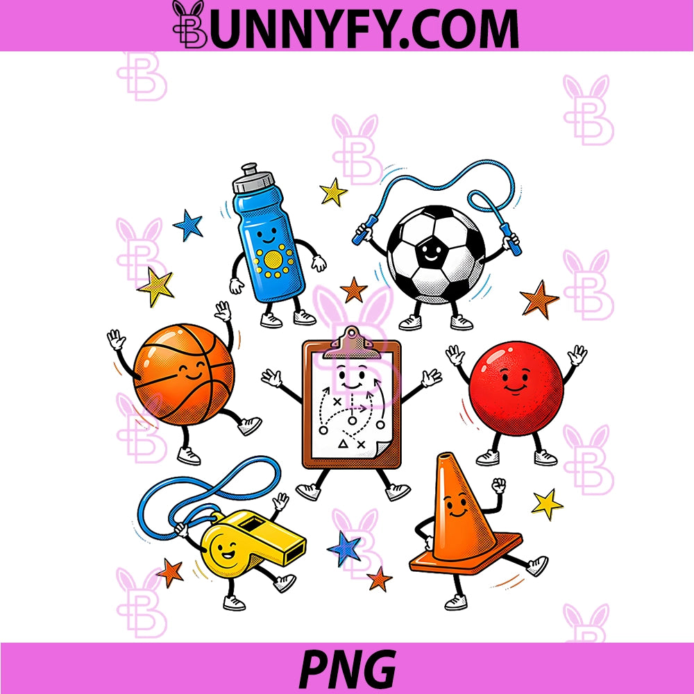 Physical Education PE PNG, Teacher Sports Back To School PNG