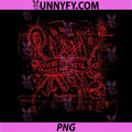 Pierce The Veil PNG, Misadventures Cover In Red Print PNG