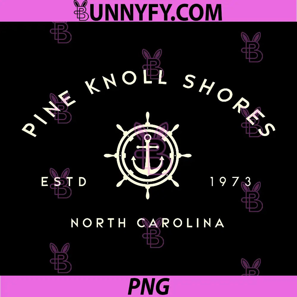 Pine Knoll Shores PNG, North Carolina Pine Knoll Shores Anchor PNG