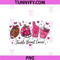 Pink Tackle PNG, Breast Cancer Awareness Football Support Squad PNG
