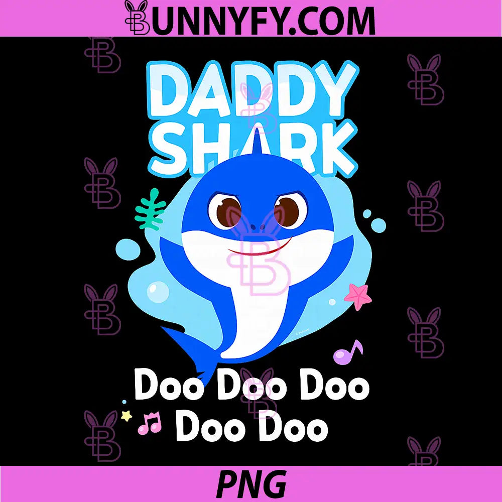 Pinkfong Baby Shark PNG, Daddy Shark PNG