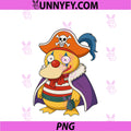 Pirate Clown Duck PNG, Anime Design PNG