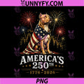 Pitbull Americas 250th PNG, Anniversary 1776 2026 Pittie Lovers PNG
