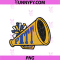 Pittsburgh Panthers Cheer PNG, Vintage Officially Licensed PNG