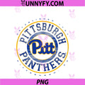 Pittsburgh Panthers Showtime PNG, Vintage Officially Licensed PNG