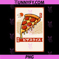 Pizza Japanese PNG, Graphic Aesthetic Pizza Lovers PNG