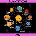Planets Around Sun PNG, Solar System Space Galaxy PNG