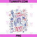 Pledge Allegiance to Your Hands Team Vibes PNG, Statue Of Liberty PNG