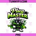 Plug Master PNG, Electrician Humor Superhero Plug Graphic PNG