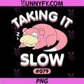 Pokémon Slowpoke PNG, Taking It Slow PNG