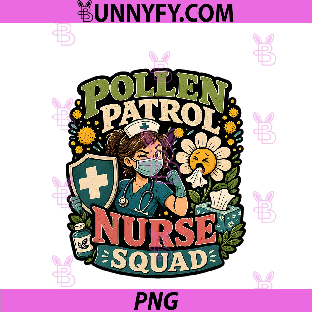 Pollen Patrol PNG, Nurse Squad PNG