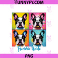 Pop Art Style PNG, Frenchie Uncle PNG