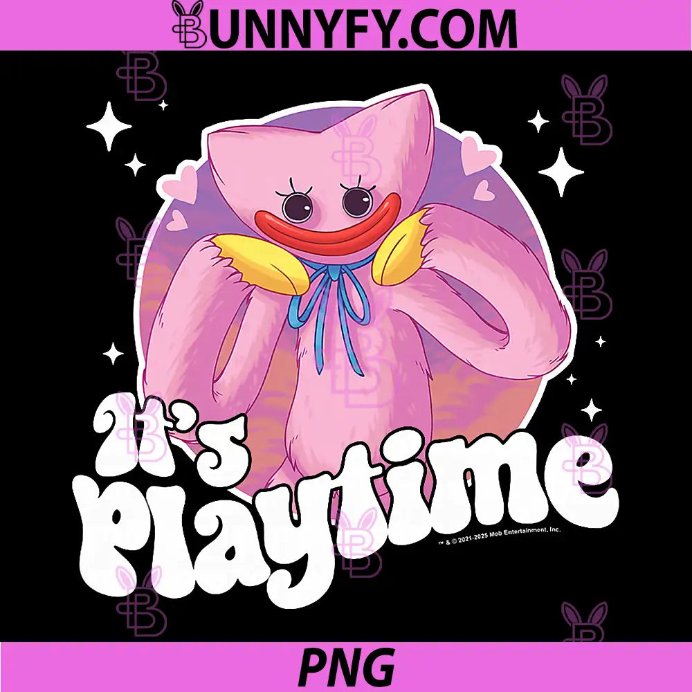 Poppy Playtime Kissy Missy PNG, It's Playtime Lovely Portrait PNG