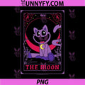 Poppy Playtime The Moon PNG, Catnap Cute Tarot Card PNG