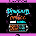 Powered By Coffee And Code PNG, Programmer Humor PNG