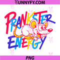 Prankster Energy with Rat April Fools Day PNG, Prank Joke Saying PNG