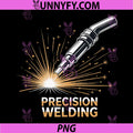 Precision Welding PNG, Welder Trade Design PNG