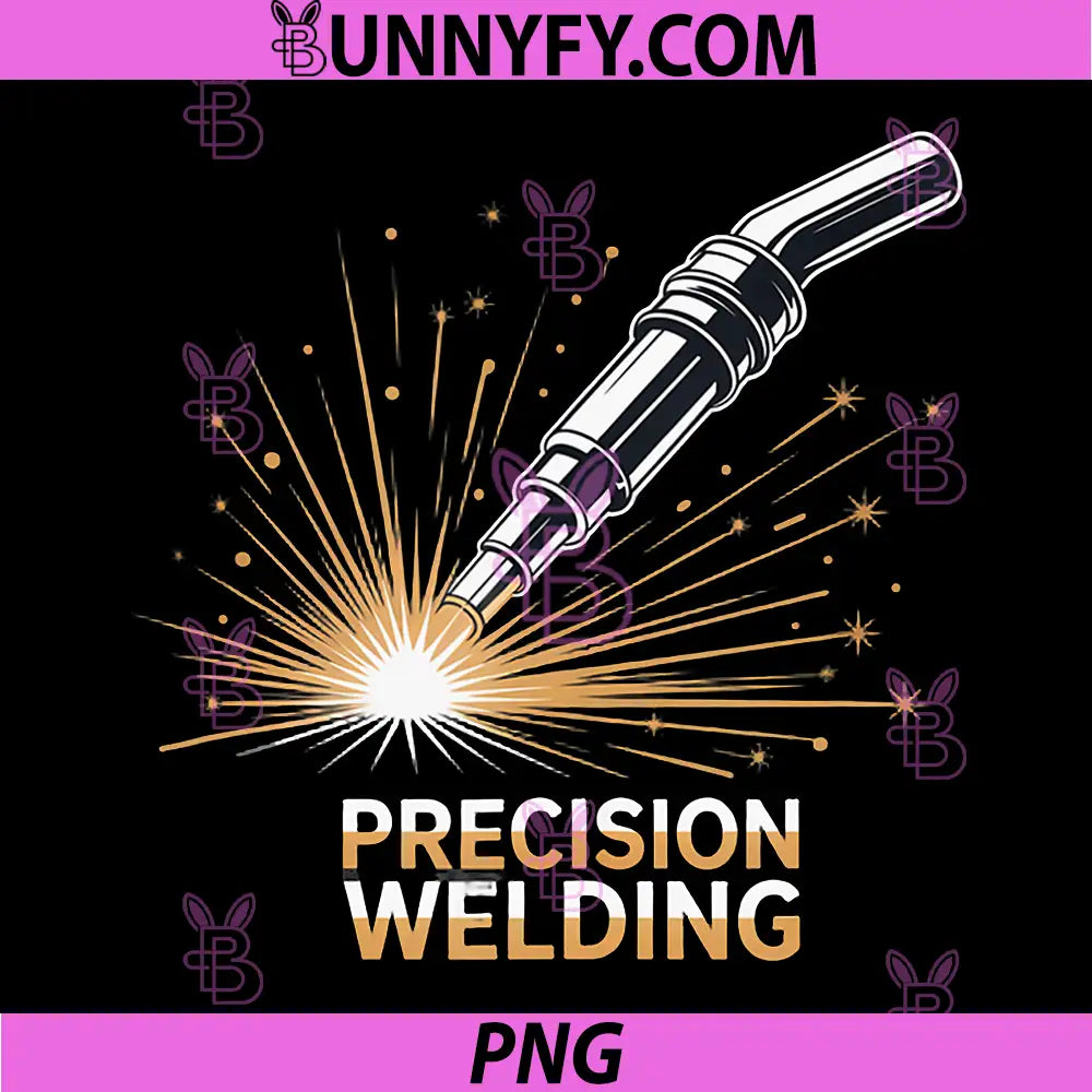 Precision Welding PNG, Welder Trade Design PNG