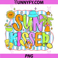 Preppy Sun Kissed PNG, Beach Summer Vibes Family Vacation PNG