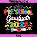 Preschool Graduate 2026 PNG, Pre K Grad Funny School Graduation PNG