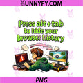 Press Alt Tab IT Reboot PNG, Humor Graphic PNG
