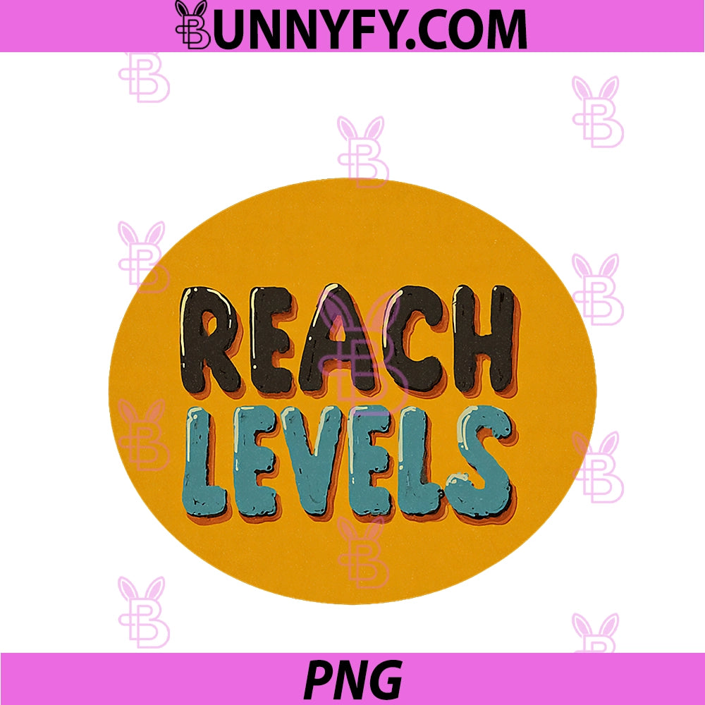 Pretty Reach PNG, Levels Look PNG