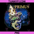 Primus Anti Pop Head Explosion Artwork PNG, Surreal Rock Band Art PNG