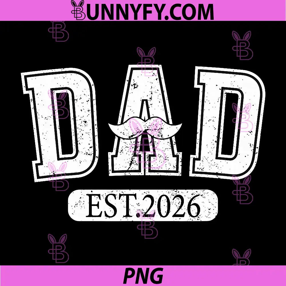 Promoted to Dad Est. 2026 PNG, Fathers Day Loading New Dad Daddy PNG