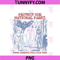 Protect Our National Parks PNG, Funny Nature Ghost Protest PNG