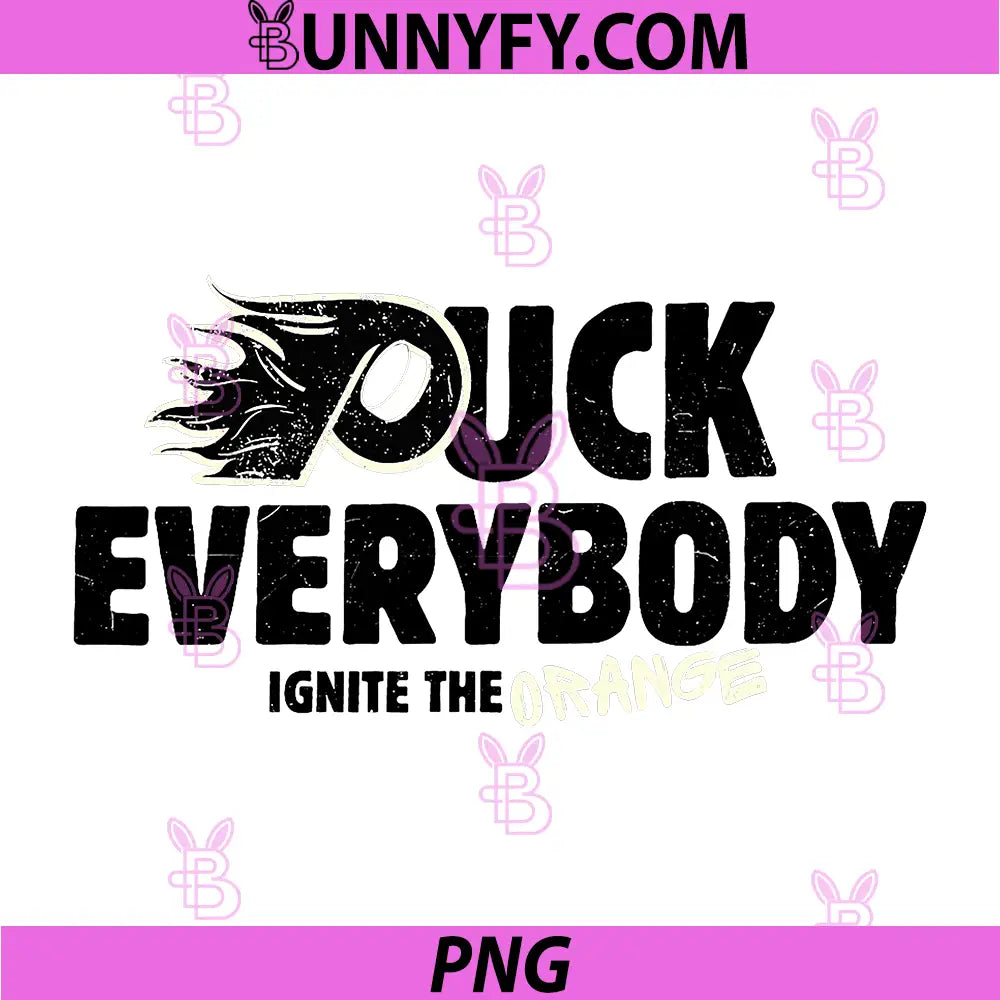 Puck Everybody PNG, Flyers Vintage Design PNG