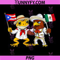 Puerto Rican Coqui Frog PNG, Mexican Eagle PNG, Mexico Flag Boricua PNG