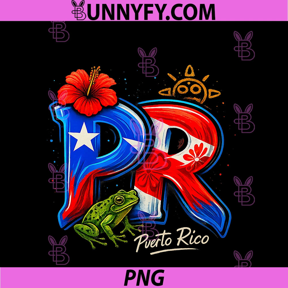 Puerto Rico PR PNG, Hibiscus Coqui Frog Rican Heritage Culture PNG