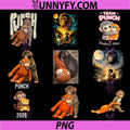 Punch Baby Monkey PNG Bundle, Team Punch PNG, Vintage The Monkey Cute PNG