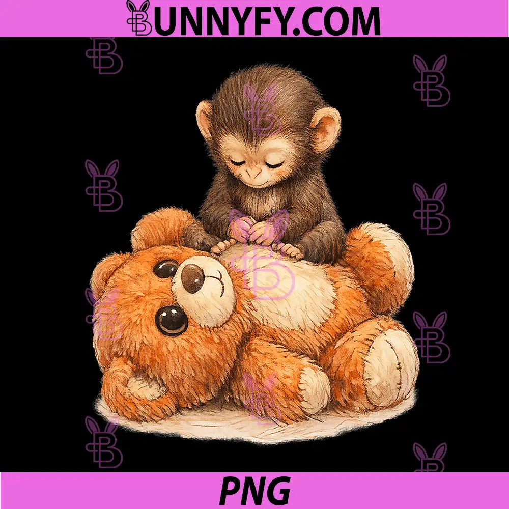 Punch Monkey PNG, Baby Little Punch PNG