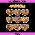 Punch Monkey Cute Baby PNG, Funny Animal PNG