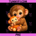 Punch Monkey Cute PNG, Baby Funny Animal PNG