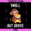 Punch Monkey PNG, Small But Brave PNG