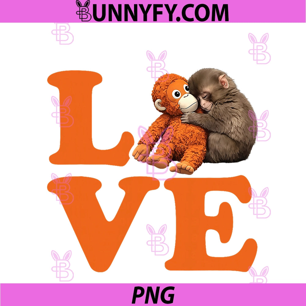 Punch PNG, Cute Monkey PNG