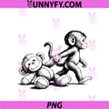 Punch PNG, Monkey Baby Little Punch  PNG