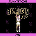 Purdue Basketball PNG, Braden Smith BRAD3N PNG