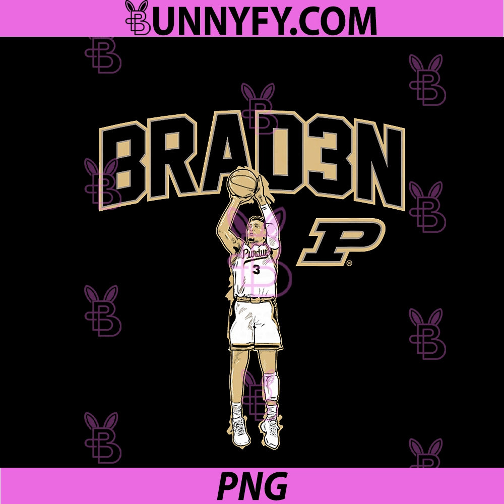 Purdue Basketball PNG, Braden Smith BRAD3N PNG